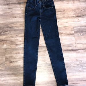 Dark Blue AE Skinny Jeans